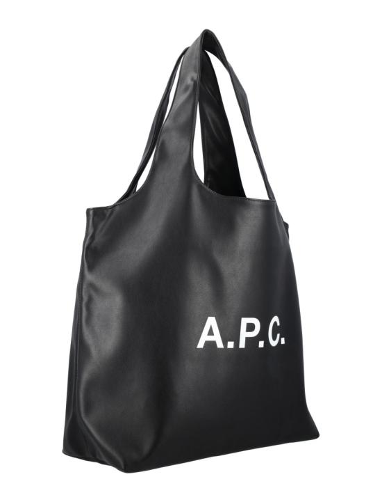 26FW 아페쎄 나논 로고 토트백 M61565PUAATLZZ Black - A.P.C.
