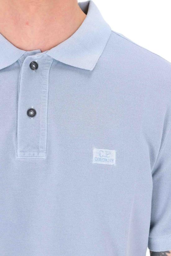 26SS 씨피 컴퍼니 폴로 티셔츠 MPL176A00 5527S809 Blue - C.P. COMPANY