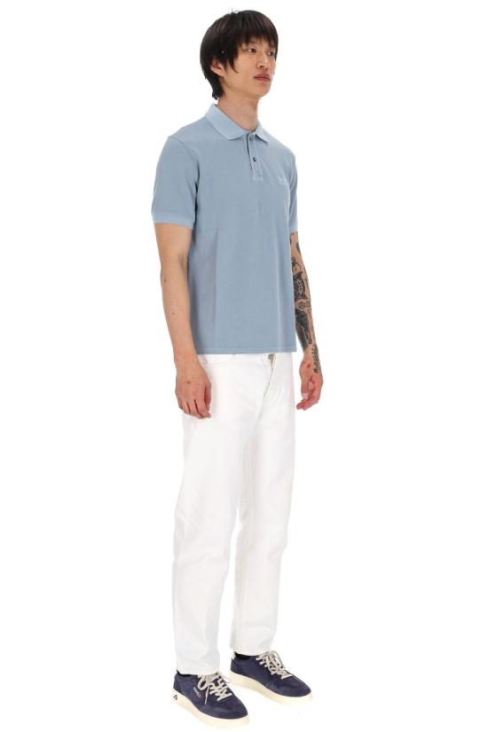 26SS 씨피 컴퍼니 폴로 티셔츠 MPL176A00 5527S809 Blue - C.P. COMPANY