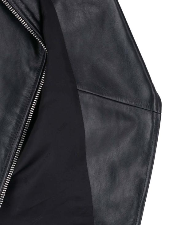 26FW 디젤 L-UNATIC 왁스드 레더 자켓 A21902 0CECH9XX Black - DIESEL