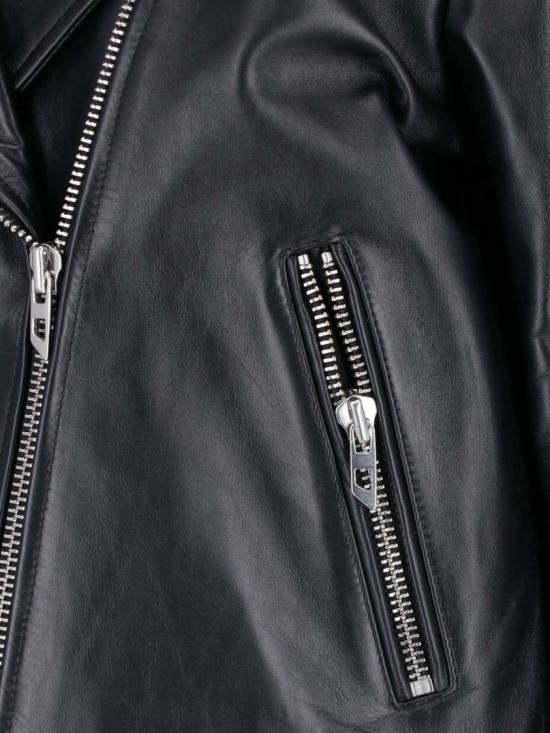26FW 디젤 L-UNATIC 왁스드 레더 자켓 A21902 0CECH9XX Black - DIESEL
