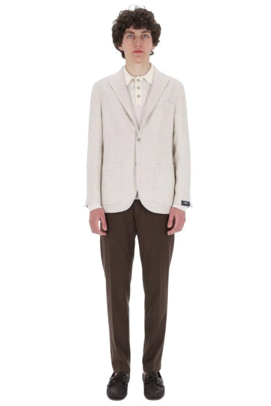 26SS 발바 수트 자켓 JIMMY 530170010 White - BARBA