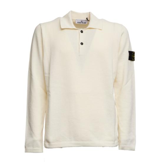 26SS 스톤 아일랜드 폴로 티셔츠 L1S155100024 S01B2 White