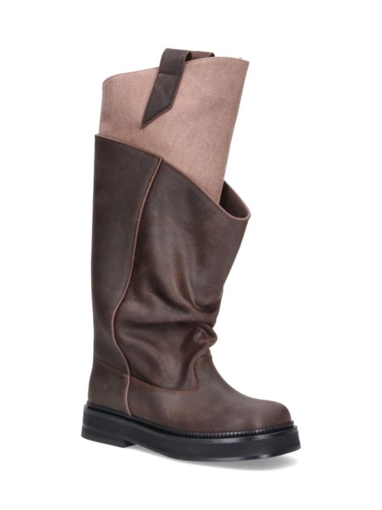 26FW 디 아티코 부츠 261WSH00902 MIX124AA215 Brown - THE ATTICO