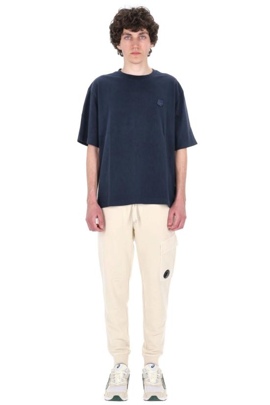 26SS 메종키츠네 폭스 헤드 오버사이즈 티셔츠 PM00109KJ0119CLASSIC NAVY Black