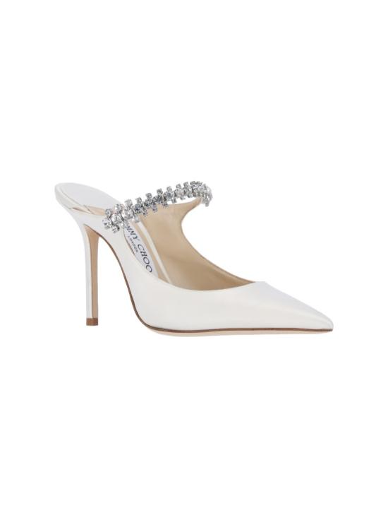26FW 지미추 힐/펌프스 BING 100 SATIVORY White - JIMMY CHOO