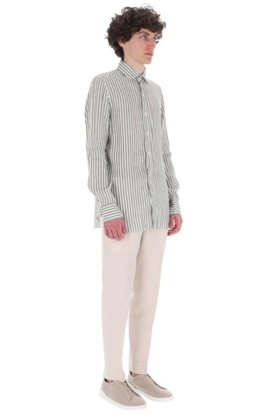 26SS 피나모레 셔츠 GT 013057 P6044 204 Neutrals - FINAMORE