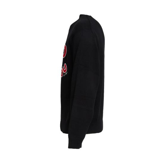 26SS 겐조 와일드 타이거 니트 FG55PU7853LO Black - KENZO