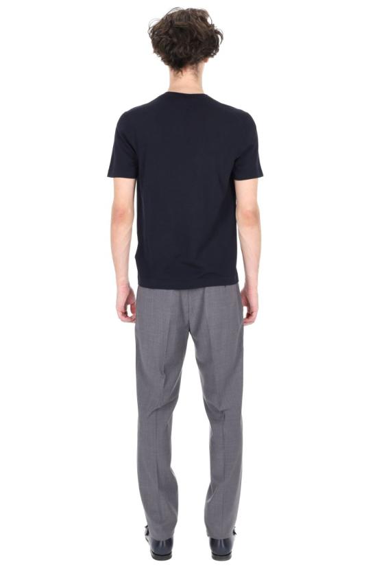 26SS 에르메네질도제냐 반팔 티셔츠 UH15M9A3 TSHB09 Black - ERMENEGILDO ZEGNA