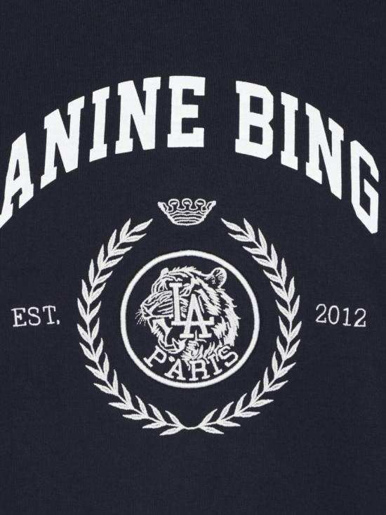 26FW 애니빙 긴팔 티셔츠 A 08 12679 VTG3VINTAGE BLACK Black - ANINE BING