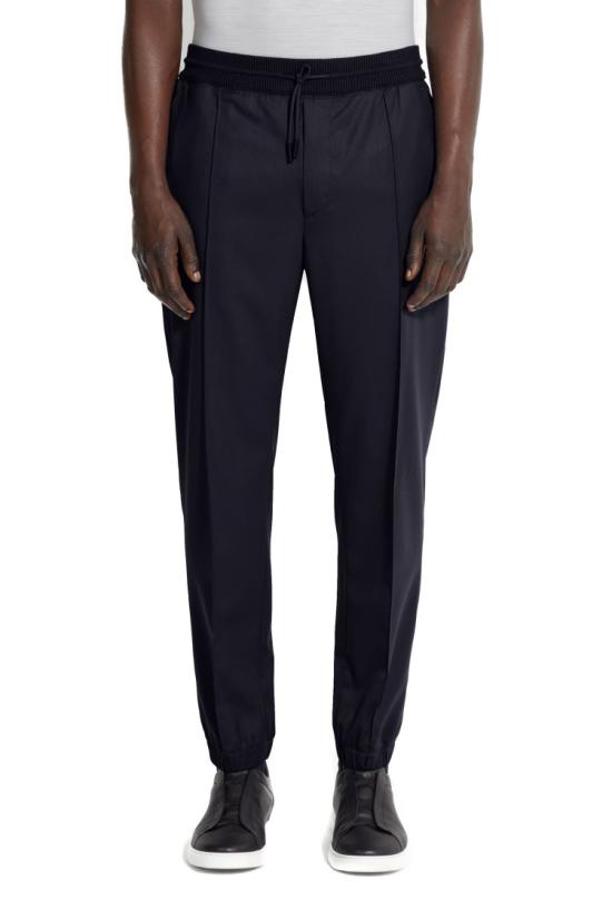 25FW 에르메네질도제냐 스트레이트 팬츠 E8I01 T20 2011 Black - ERMENEGILDO ZEGNA