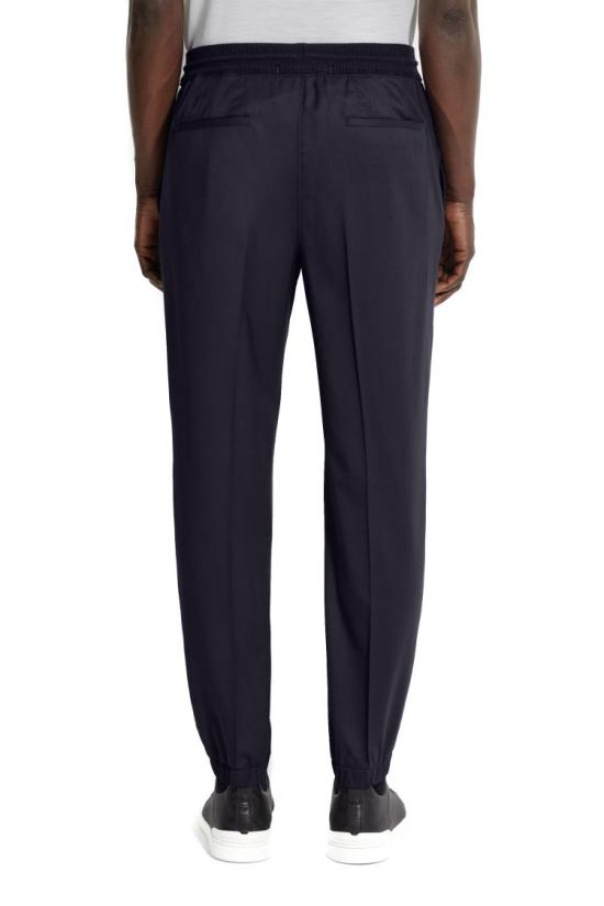 25FW 에르메네질도제냐 스트레이트 팬츠 E8I01 T20 2011 Black - ERMENEGILDO ZEGNA