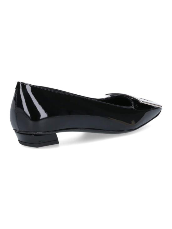 26FW 로저비비에 플랫 슈즈 RVW00700920D1PB999 Black - ROGER VIVIER