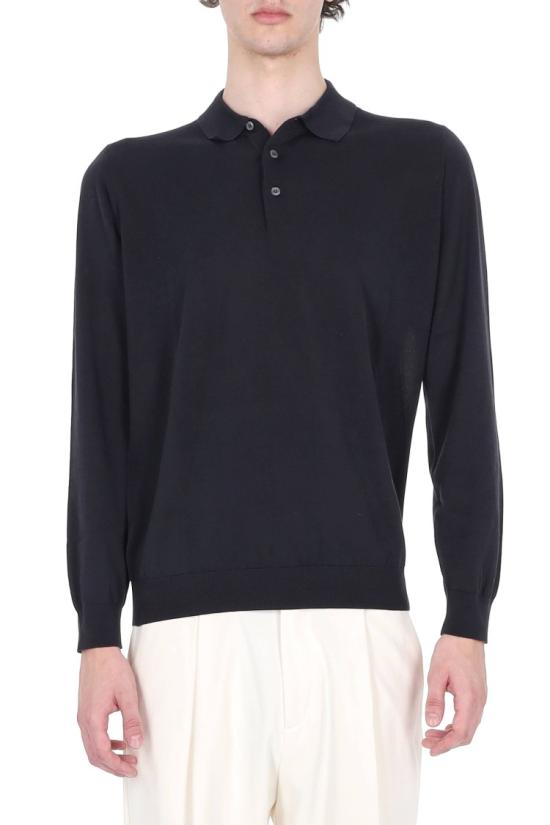 26SS 드루모어 폴로 티셔츠 D0GN214L 3795 Black