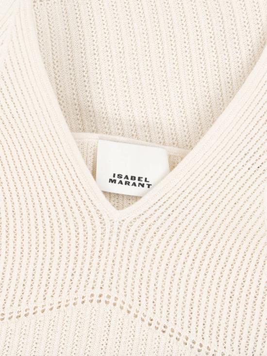 26FW 이자벨마랑 민소매 티셔츠 PU0946FA D3L02I23EC White - ISABEL MARANT