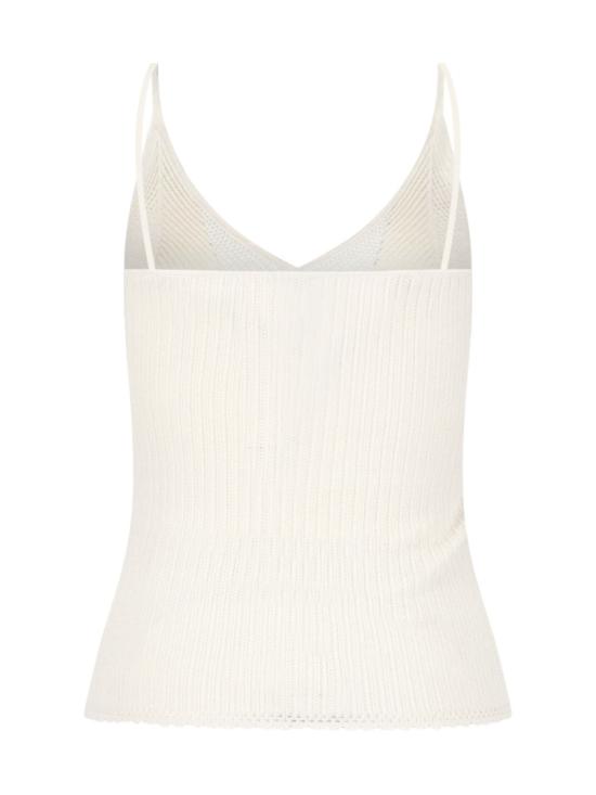 26FW 이자벨마랑 민소매 티셔츠 PU0946FA D3L02I23EC White - ISABEL MARANT
