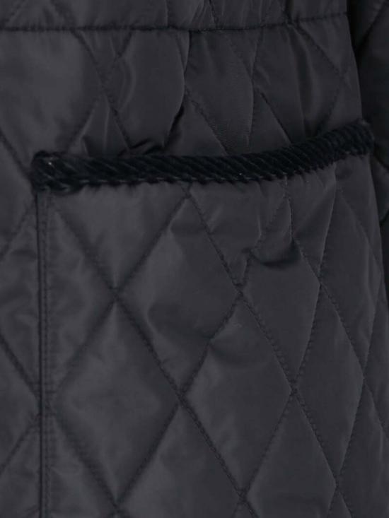 26FW 버버리 브롬리 후드 퀼팅 자켓 8110531C1900 Black - BURBERRY