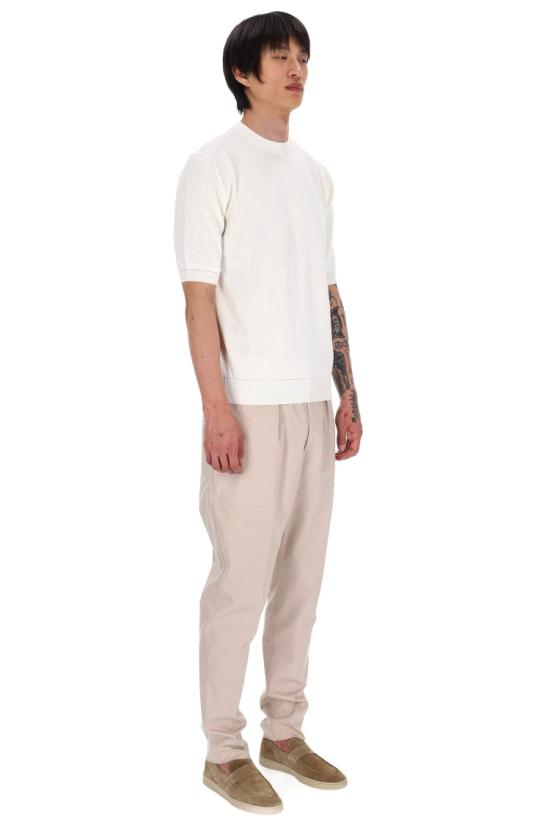 26SS 일레븐티 반팔 티셔츠 M76MAGM27 MAG0M01501 02 White - ELEVENTY