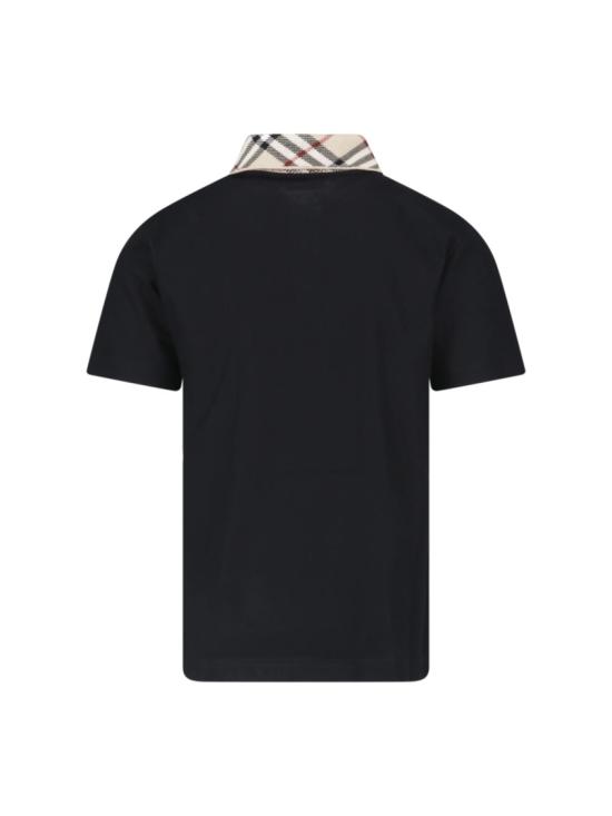 26FW 버버리 폴로 티셔츠 8126965A1189 Black - BURBERRY