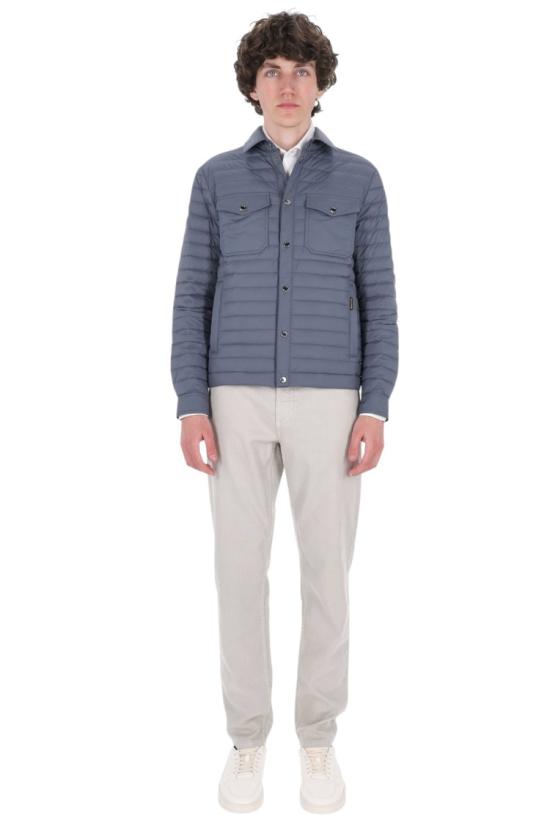 26SS 무레르 숏패딩 BERSAN S3CHAMBRAY Blue - MOORER