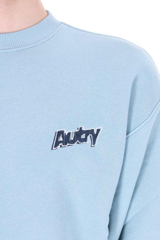 26SS 오트리 긴팔 티셔츠 SWPX 035CJERS CHALCEDONY Blue - AUTRY