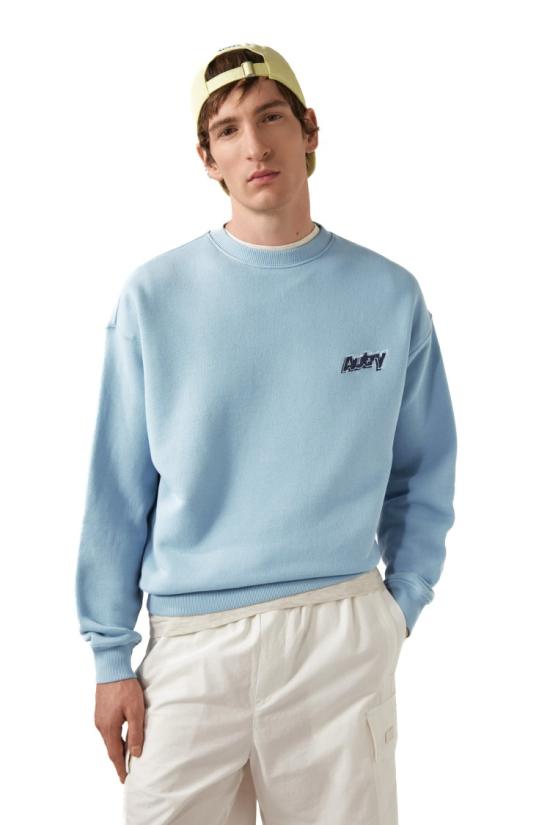 26SS 오트리 긴팔 티셔츠 SWPX 035CJERS CHALCEDONY Blue - AUTRY
