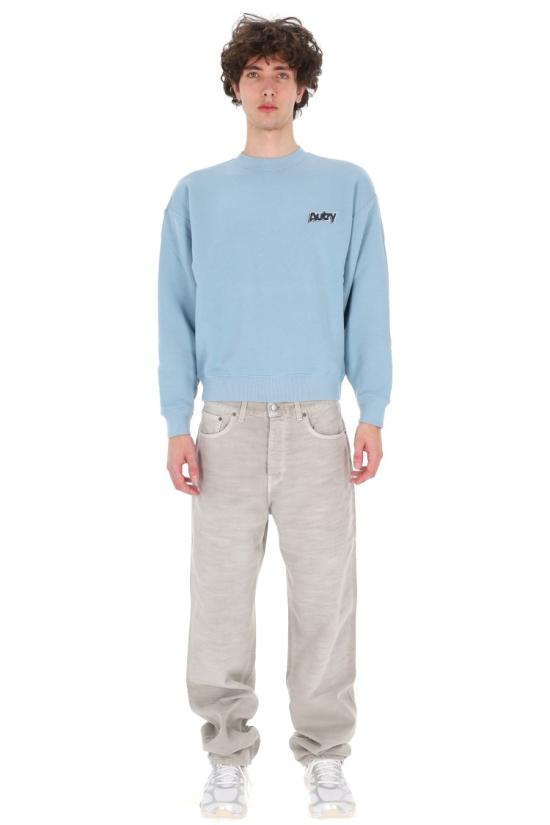 26SS 오트리 긴팔 티셔츠 SWPX 035CJERS CHALCEDONY Blue - AUTRY
