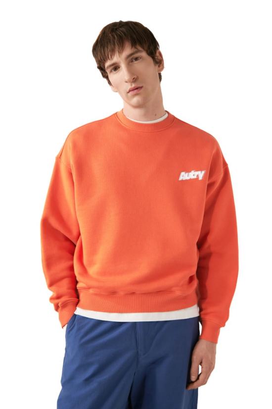 26SS 오트리 긴팔 티셔츠 SWPX 035HJERS CHOCINEAL Burgundy - AUTRY