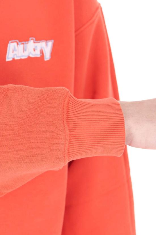 26SS 오트리 긴팔 티셔츠 SWPX 035HJERS CHOCINEAL Burgundy - AUTRY
