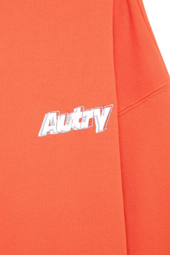 26SS 오트리 긴팔 티셔츠 SWPX 035HJERS CHOCINEAL Burgundy - AUTRY