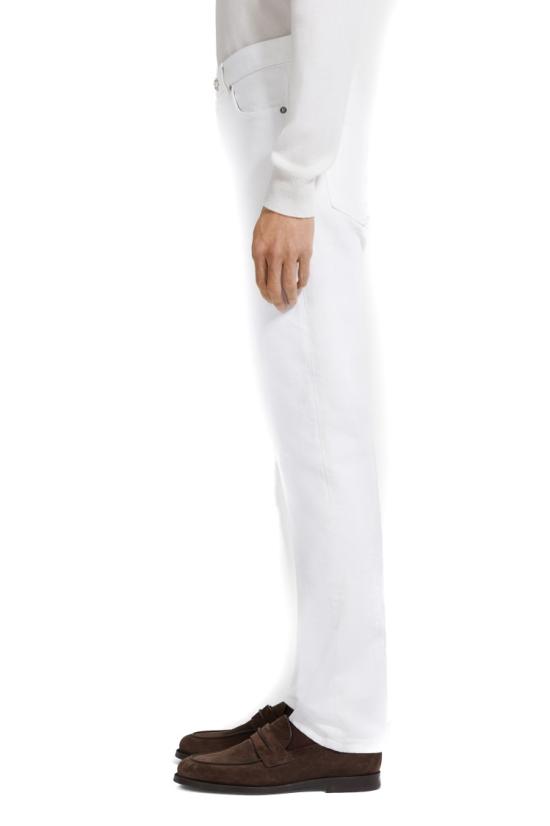 25FW 에르메네질도제냐 데님 E8I81 CITY100 White - ERMENEGILDO ZEGNA