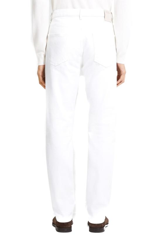 25FW 에르메네질도제냐 데님 E8I81 CITY100 White - ERMENEGILDO ZEGNA