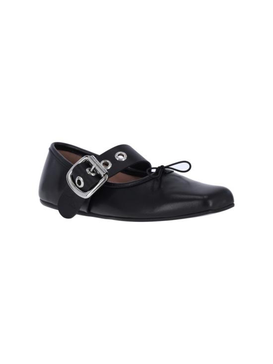 26FW 비비안웨스트우드 플랫 슈즈 7201000SW L00AGN401 Black - VIVIENNE WESTWOOD
