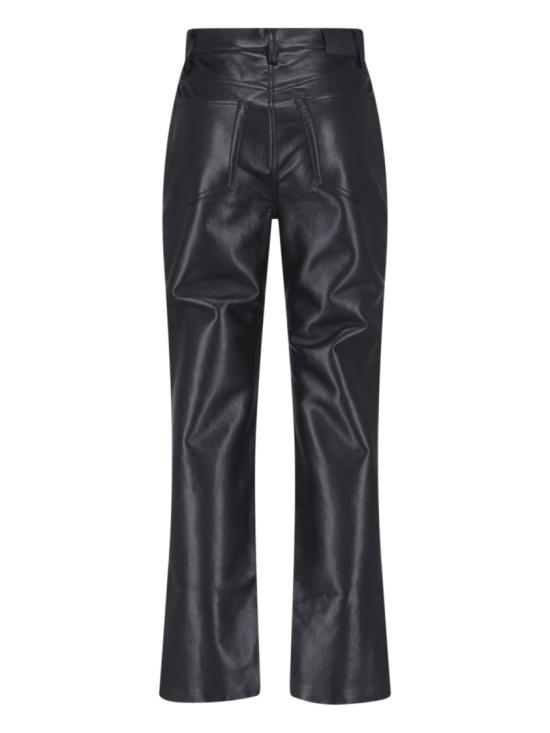 26FW 애니빙 가죽 팬츠 A 03 10307 BLK26BLACK RECYCLED LEATHER Black - ANINE BING