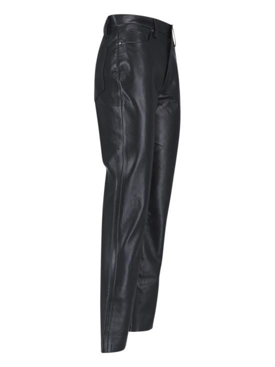 26FW 애니빙 가죽 팬츠 A 03 10307 BLK26BLACK RECYCLED LEATHER Black - ANINE BING