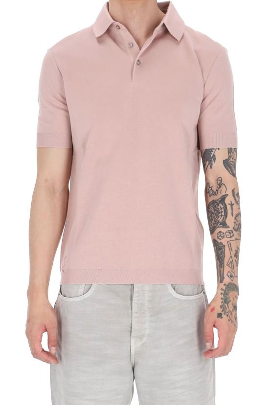 26SS 에르노 폴로 티셔츠 JPL00125U4039 Pink