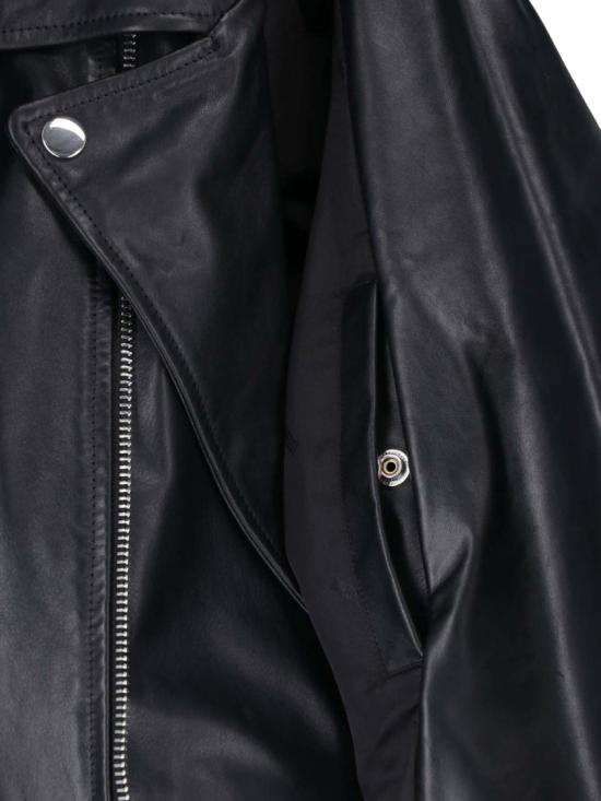 26FW 디젤 L-EO-WRD 가죽 자켓 A20462 0CECH9XX Black - DIESEL