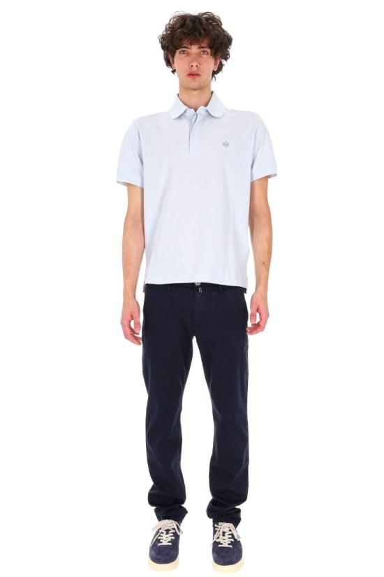 26SS 야콥코헨 폴로 티셔츠 80033 001 M4565 2X75 White - JACOB COHËN