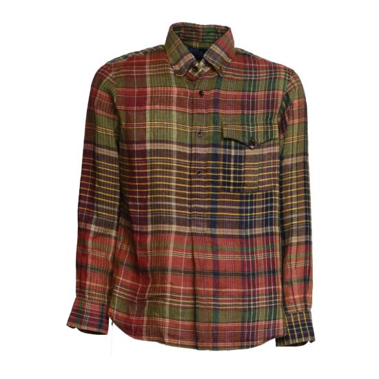 26SS 폴로 랄프로렌 셔츠 710B14296001 Brown