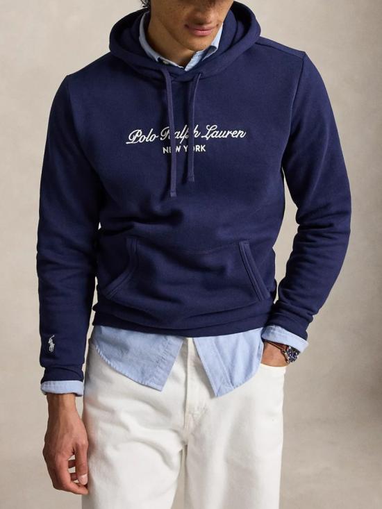 26FW 폴로 랄프로렌 후드 티셔츠 710 B26089 Blue - POLO RALPH LAUREN