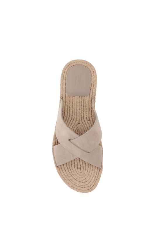 26SS 에르메네질도제냐 뮬/슬리퍼 LHCSR A5964ZPIC Neutrals - ERMENEGILDO ZEGNA
