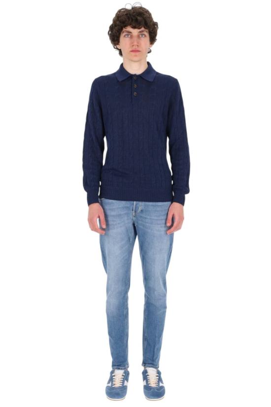 26SS 발바 폴로 티셔츠 1866723572 2598 Black - BARBA
