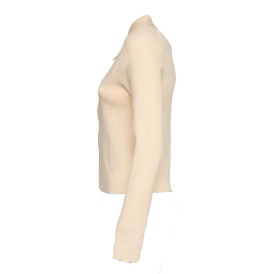 26SS 빅토리아 베컴 긴팔 티셔츠 1226KTP007268A Neutrals - VICTORIA BECKHAM