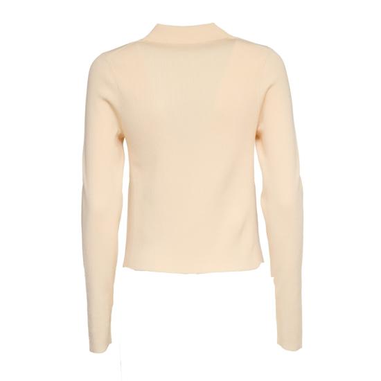 26SS 빅토리아 베컴 긴팔 티셔츠 1226KTP007268A Neutrals - VICTORIA BECKHAM