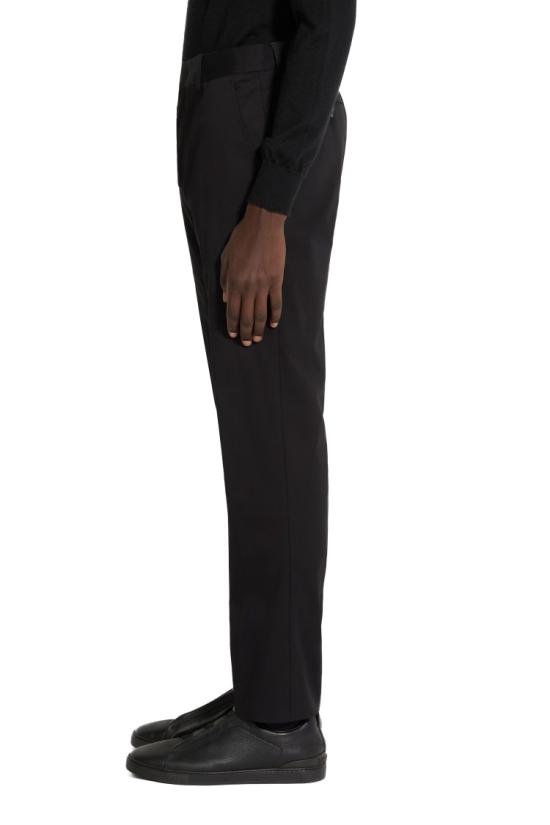 25FW 에르메네질도제냐 스트레이트 팬츠 E8I03 TR14 2099 Black - ERMENEGILDO ZEGNA