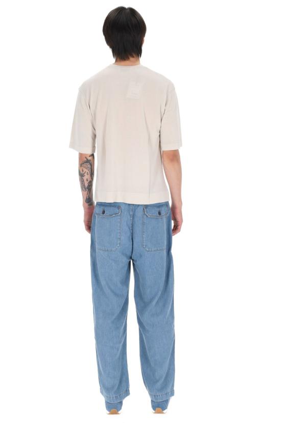 26SS 오피신 제네랄 반팔 티셔츠 MTEE201MOON Neutrals - OFFICINE GENERALE