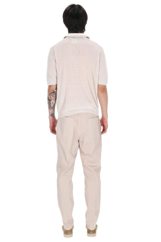 26SS 일레븐티 폴로 티셔츠 M76POLM01 MAG0M05902 01 Neutrals - ELEVENTY
