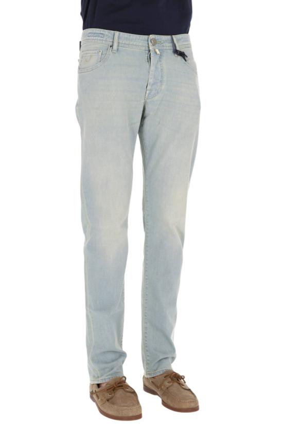 26SS 야콥코헨 데님 QM006 078 S2851300D White - JACOB COHËN