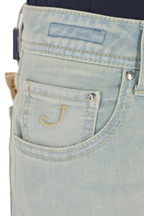 26SS 야콥코헨 데님 QM006 078 S2851300D White - JACOB COHËN