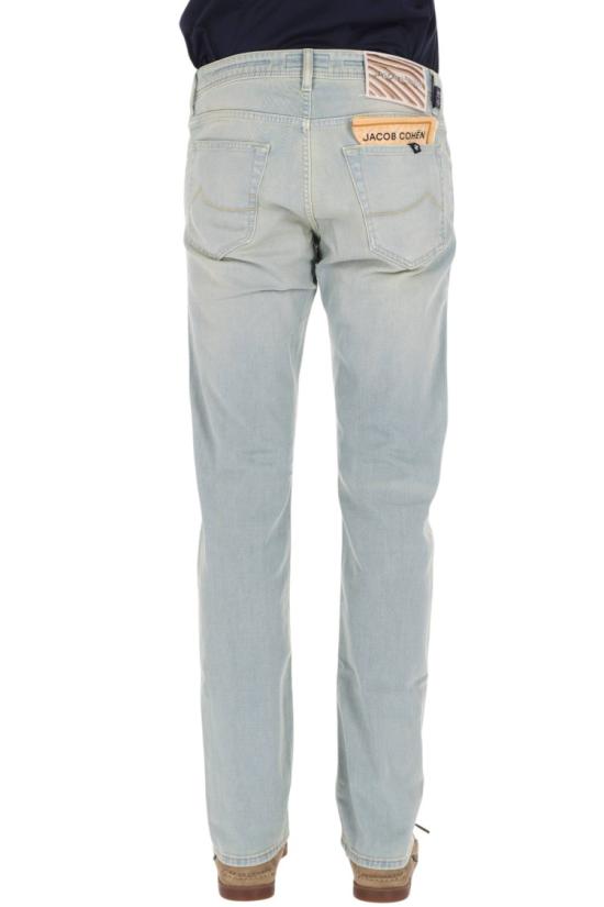 26SS 야콥코헨 데님 QM006 078 S2851300D White - JACOB COHËN